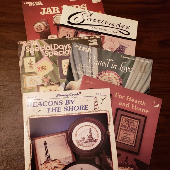 Sewing Other - Counted Cross Stitch Pattern Books - 6